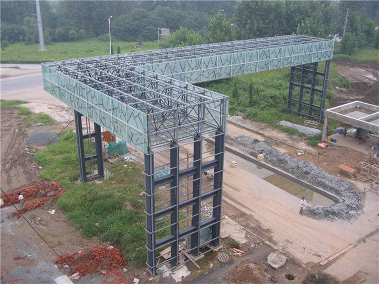 龙海收费站网架