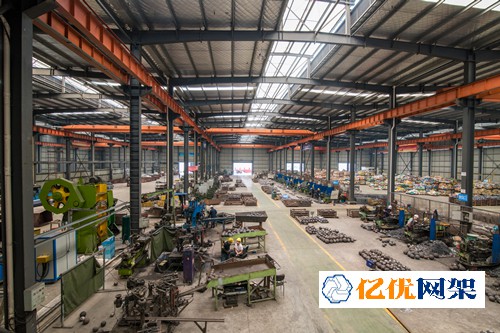 龙海网架配件机加工车间