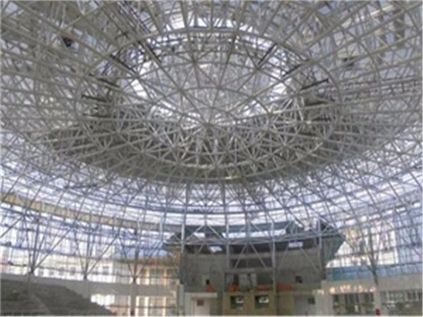 龙海仓储物流网架生产厂家案例
